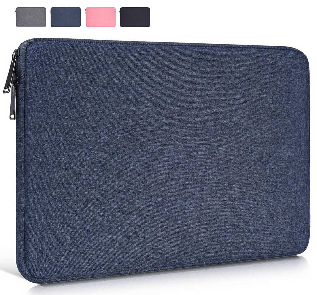 15.6 inch Laptop Sleeve Waterpoof Case for HP EVNY X360, HP Pavilion 15, HP ProBook 15, Acer Nitro 5 /Predator/Aspire 3 5 15.6, Lenovo Ideapad 3 15, Dell Inspiron 15, ASUS MSI Computer Bag(NavyBlue)