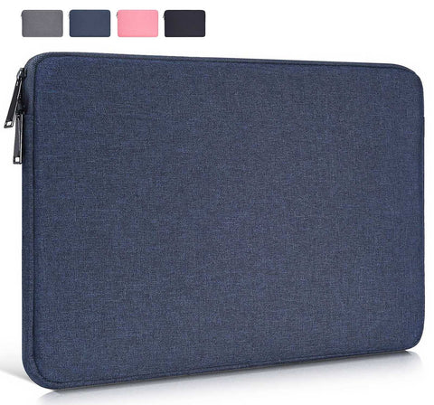 15.6 inch Laptop Sleeve Waterpoof Case for HP EVNY X360, HP Pavilion 15, HP ProBook 15, Acer Nitro 5 /Predator/Aspire 3 5 15.6, Lenovo Ideapad 3 15, Dell Inspiron 15, ASUS MSI Computer Bag(NavyBlue)