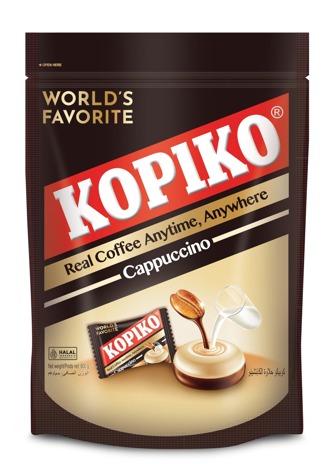 Kopiko Cappuccino Candy 800g