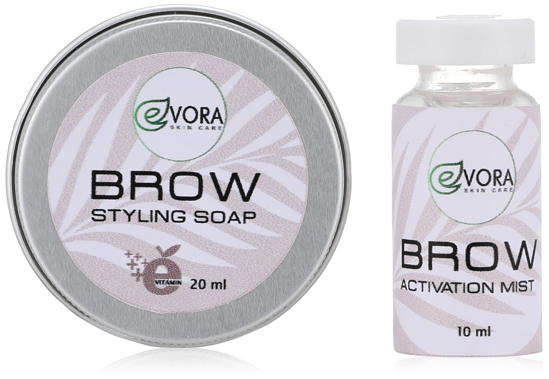 Evora Cosmetics Eyebrow Styling Soap, Long-Lasting Hold, 20g