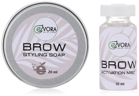 Evora Cosmetics Eyebrow Styling Soap, Long-Lasting Hold, 20g