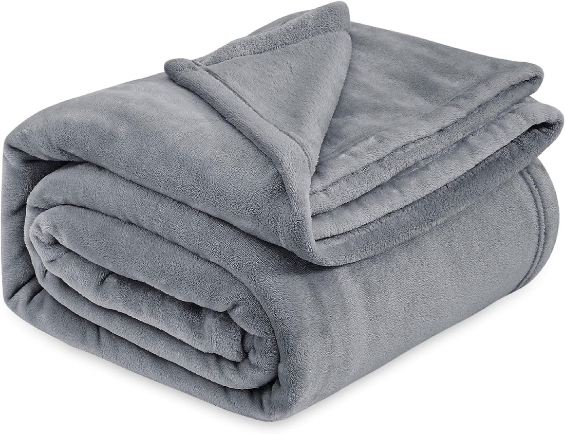 Fluffy and Cuddly Blanket - Soft Throw Blanket Winter Warm Blanket XXL - Cuddly Throw Blanket Large Beans Blankets for Living 230 x 270cm