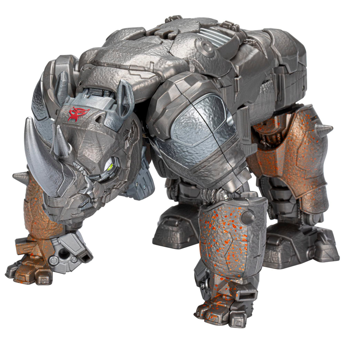 Transformers Toys Transformers: Rise of the Beasts Movie, Smash Changer Rhinox Converting Action Figure for ages 6 and up, 9-inch