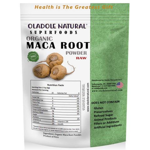 Oladole Natural RaW Organic Maca Root Powder (100g)