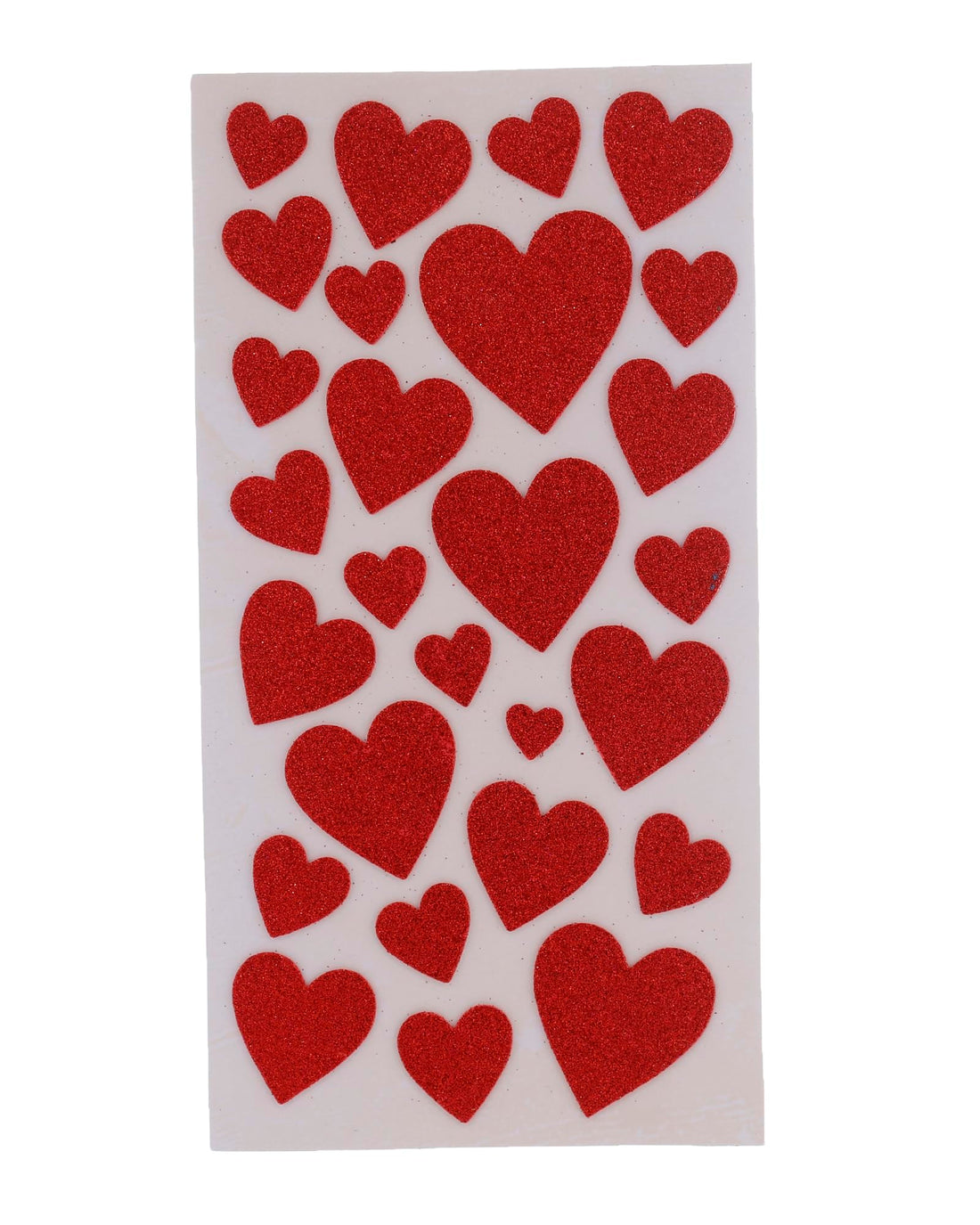 3A Heart Decorative Foam Sticker Set - Red 3516-3A-2133-Red3