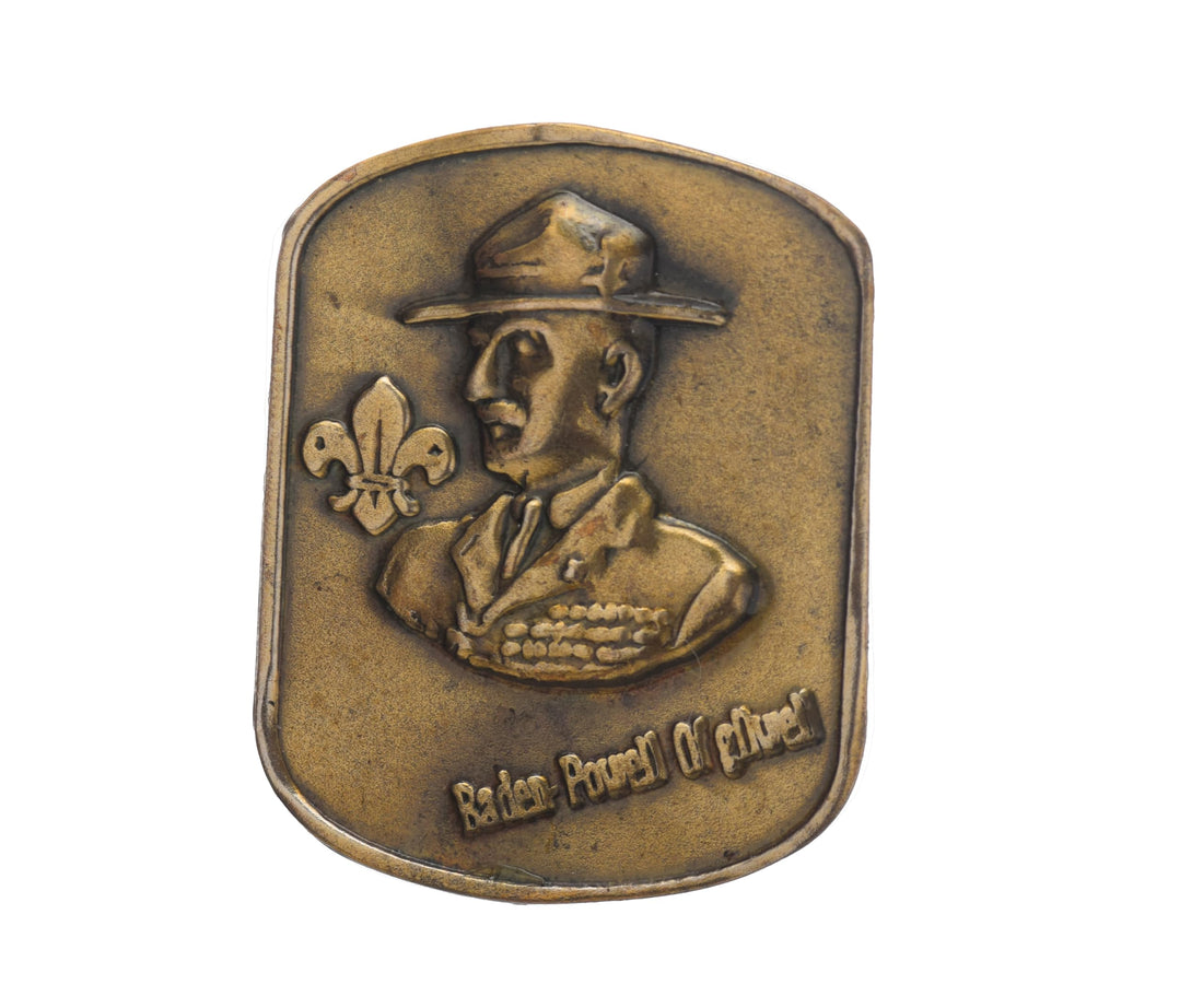 Lord Copper Rectangul Woggle Scout Brown
