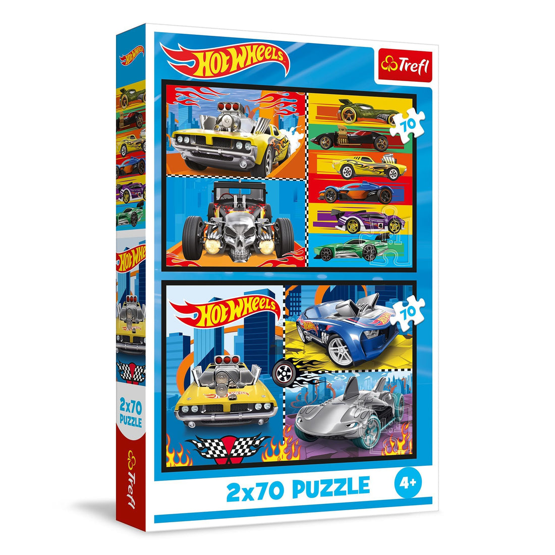 Puzzles - "2x70" - Toy cars/Hot Wheels_FSC Mix 70%