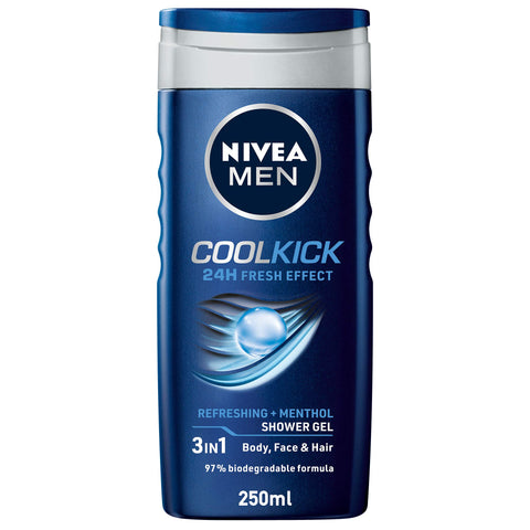 NIVEA MEN Shower Gel Cool Kick 250ml