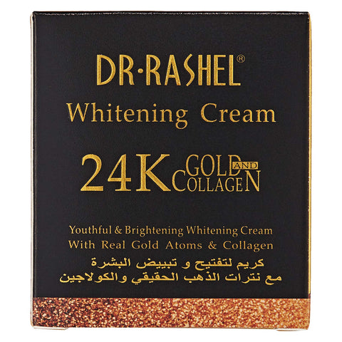 Dr-Rashel 24K Youthful and Brigthening Whitening Cream With Real Gold Atoms and Collagen, 30 ml