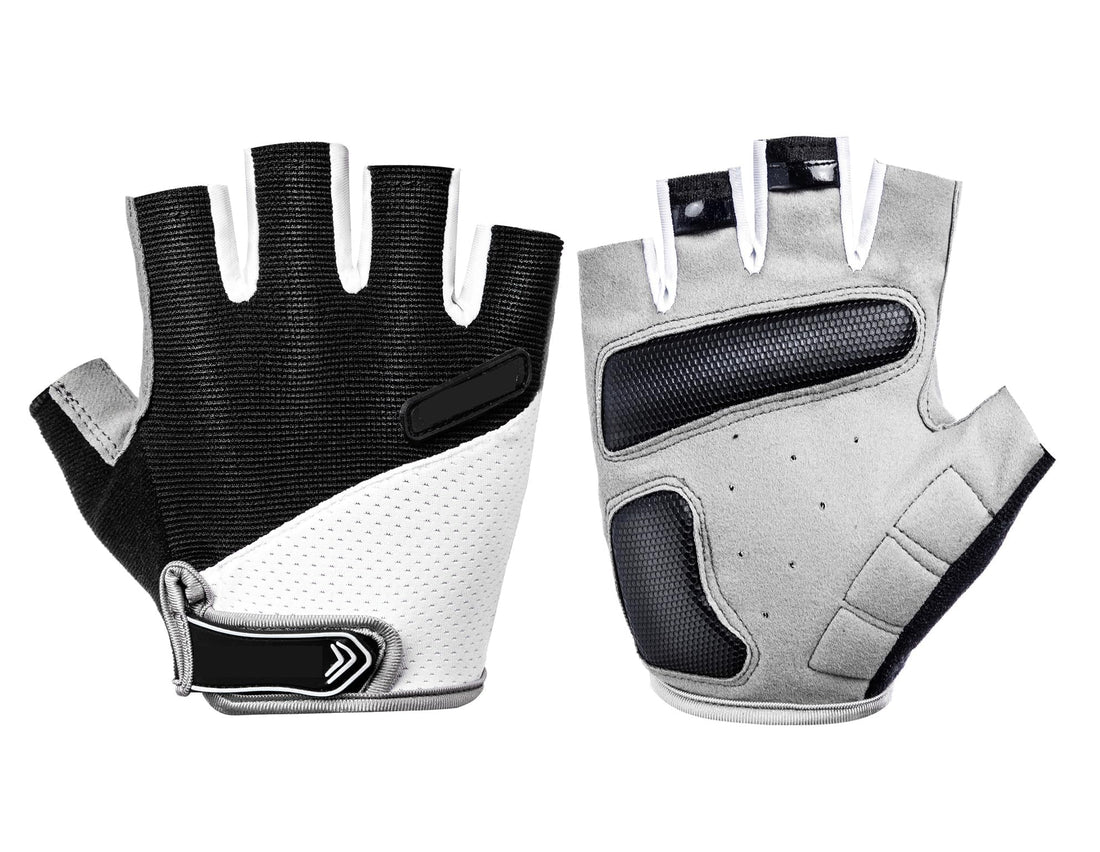 Bike Gloves for Men Women with Anti-Slip Shock-Absorbing Pad, Light Weight Half-Finger Cycling Gloves, Bicycle Accessories(L)