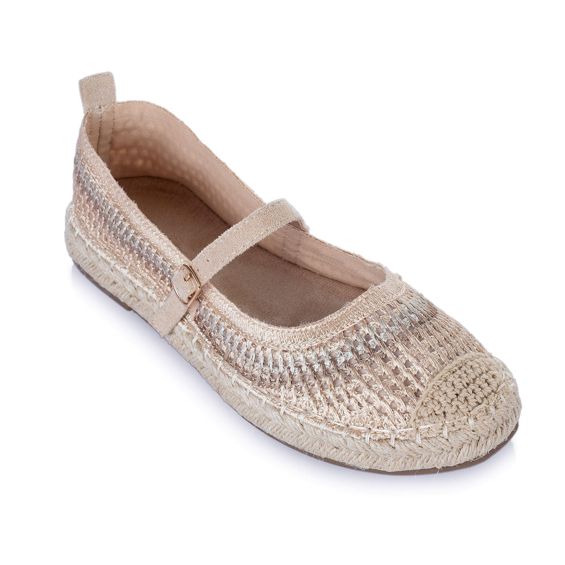 Espadrille Mary Jane Flats