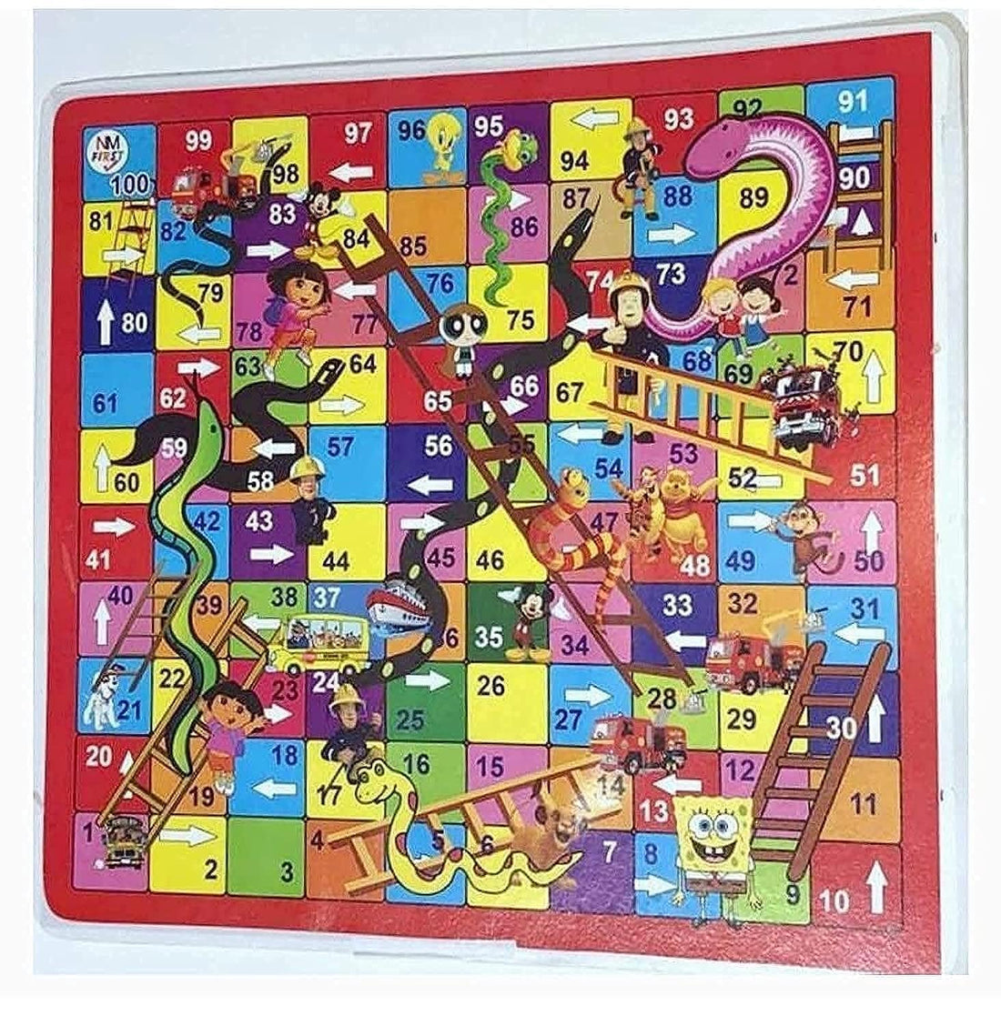 Ladder and Snake Lido Card Game