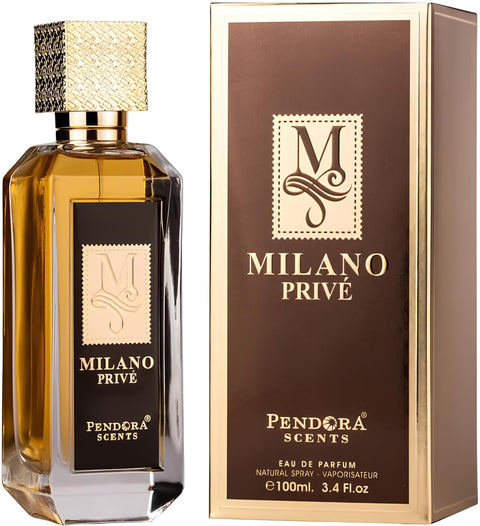 Pendora Milano Prive Natural Spray Eau de Parfum for Men - 100 ml.