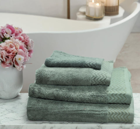 Towel Model 20 Jacquard- Size: 50 cm x 100 cm - Color: Grey- Made In Egypt.