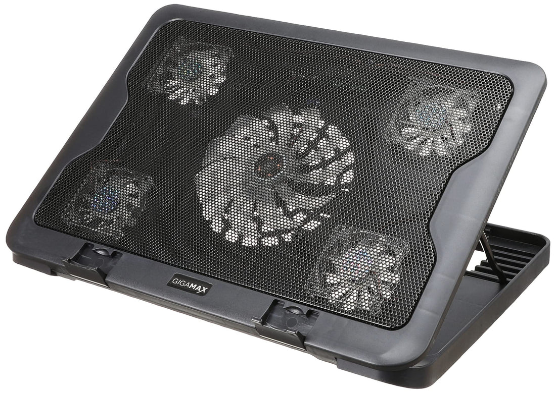 Gigamax gm88 plus cooling pad for laptops - black