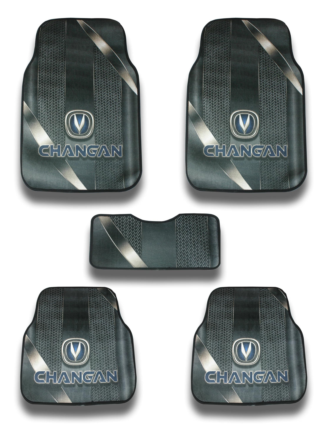 5 Piece Car Floor Mats Set Compatible with Changan Models Universal Fit Anti Slip Waterproof Easy Clean Durable Interior Protection Sold by Magic Car Hub Egypt (D72)