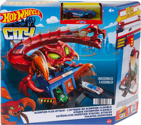 Hot Wheels City Scorpion Flex Attack, Multi