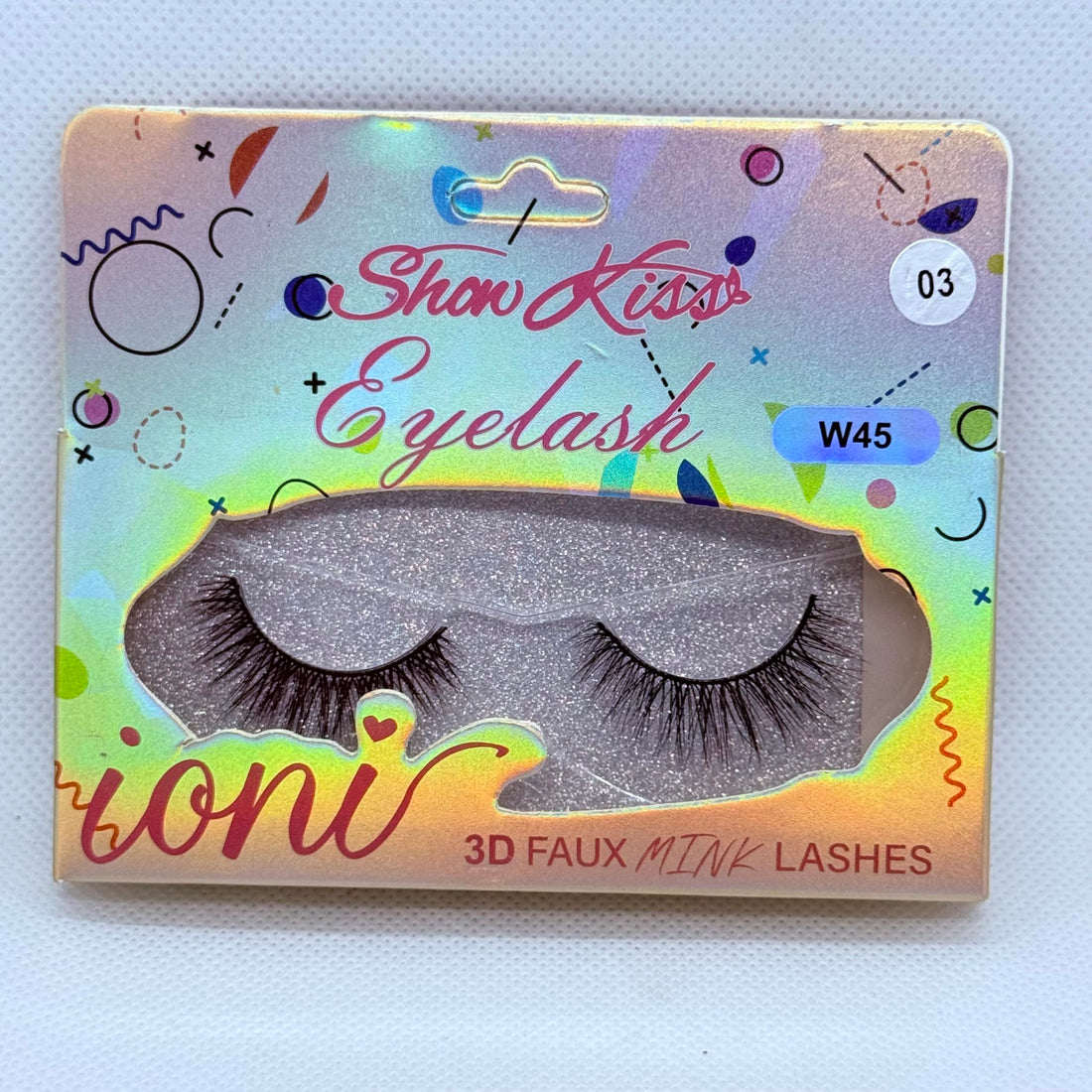 3D Faux Mink Lashes - One Piece Lashes - 12 Glamorous Shapes (03)