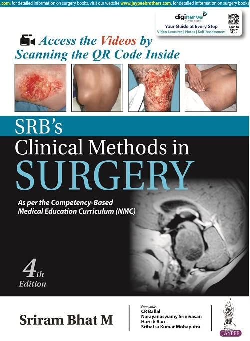 Jaypee Brothers Medical Publishers SRB's Clinical Methods in Surgery