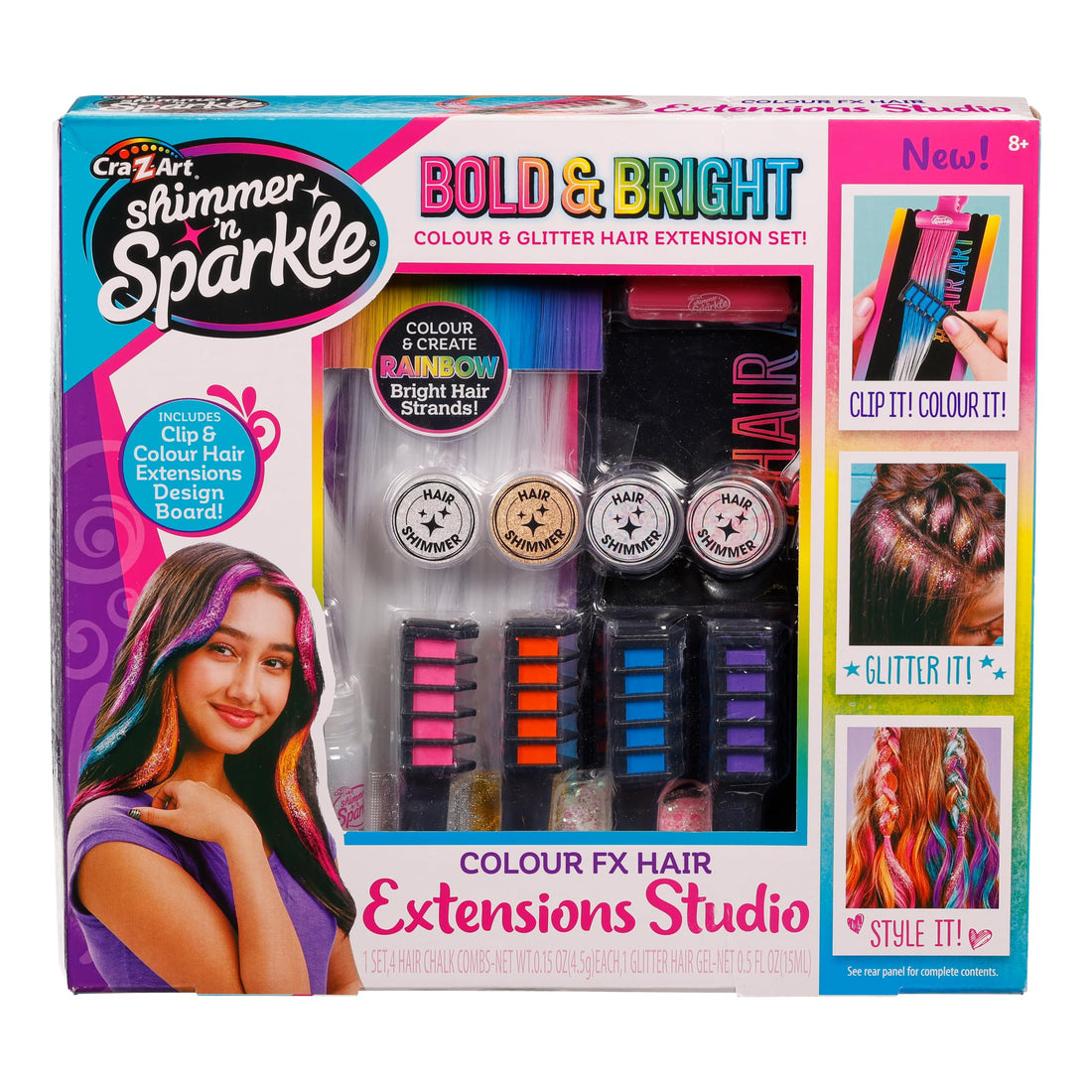Shimmer N Sparkle Color FX Hair Extension Studio