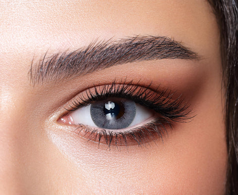 Bella Colored Contact Lenses - Bluish Grey - Daily