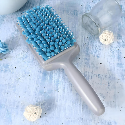 Dry Hair Comb - Quick Drying Paddle Brush with Massage Function, Air Cushion Design for Scalp Care, European and American Style Professional Salon Tool, Suitable for Wet (MODEL 1)