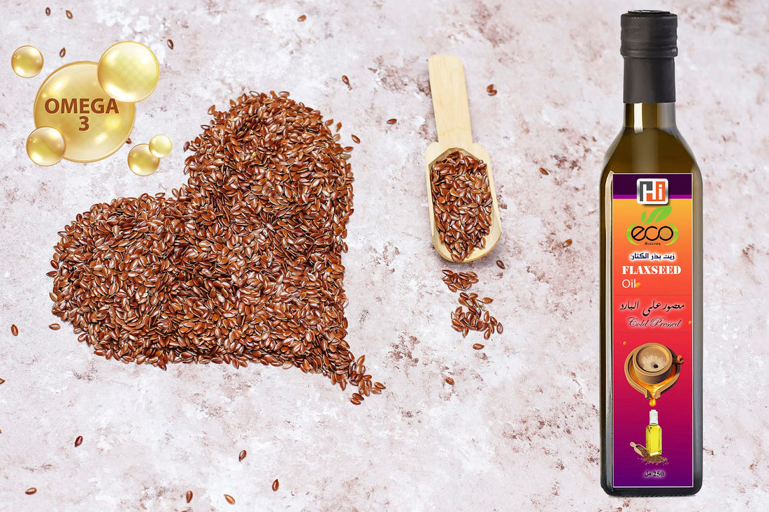 Eco Healthy - Flaxseeds Oil - 250 ml