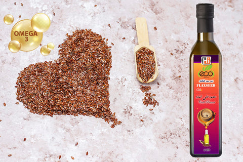 Eco Healthy - Flaxseeds Oil - 250 ml