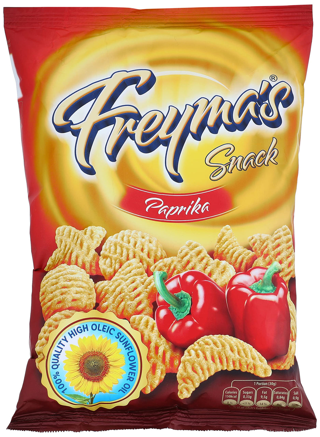 Freyma's Potato Snack, Paprika Flavor, 75g