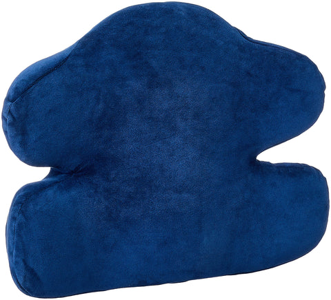 Comfy Back support ergonomic memory foam Pillow with adjustable strap for office chair and car seat Contour Pain Relief Pillow By Superdrive - café
