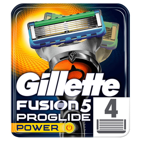 Gillette ProGlide5 Power Razor Blades Refill With FlexBall Technology – Packaging May Vary – Pack of 4