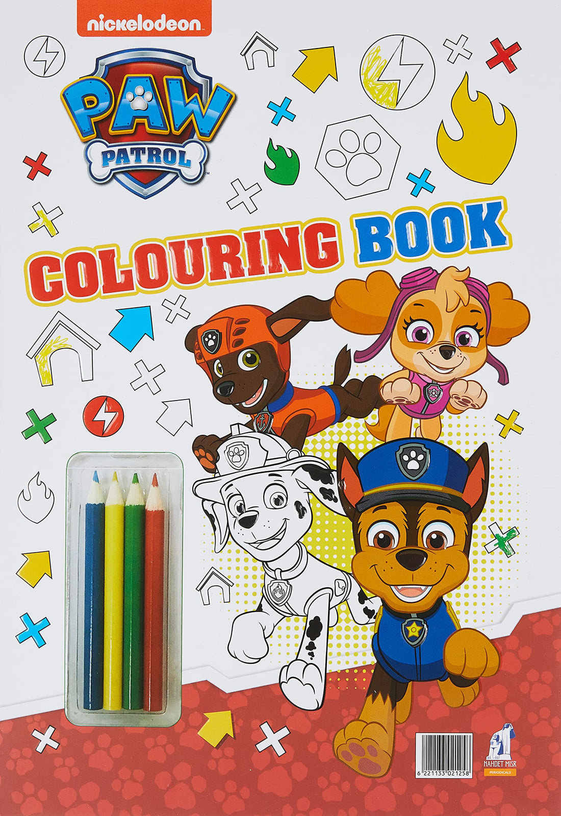Paw Patrol - Colouring book