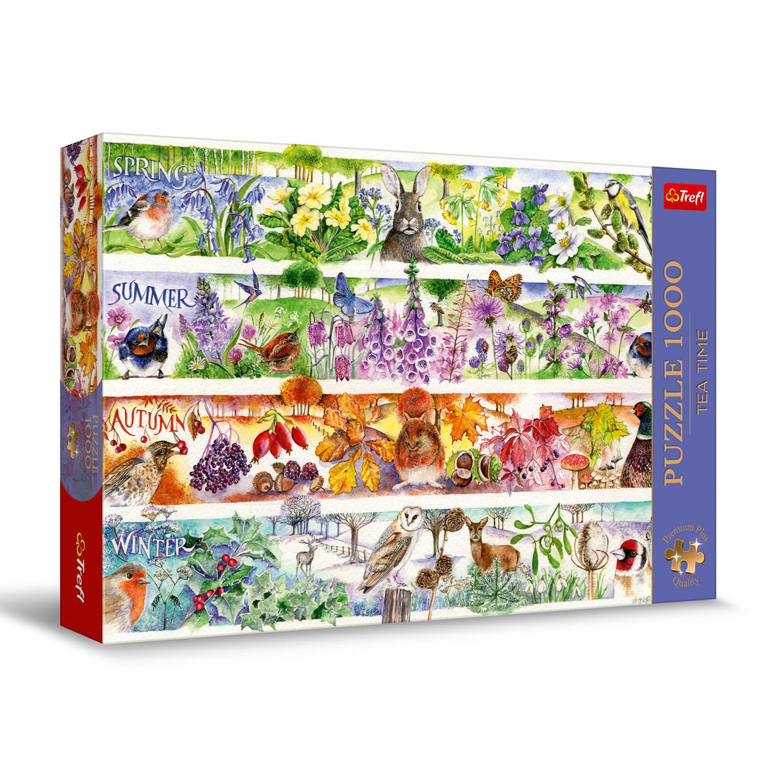 Puzzles - "1000 Premium Plus" - Tea Time: Four Seasons_FSC Mix 70%