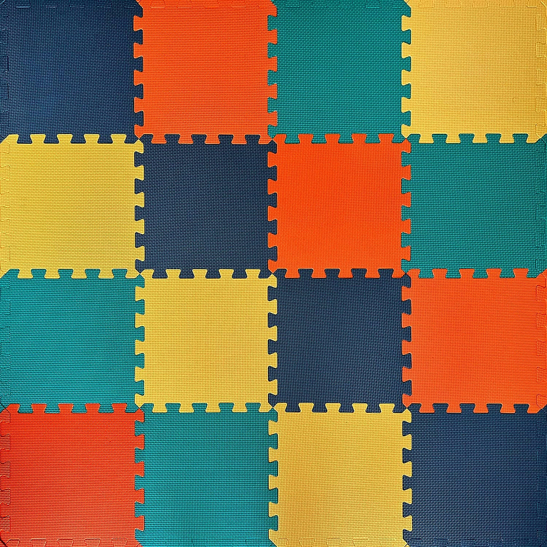 COOLBABY Soft Non-Toxic Baby Play Mat | Toddler Playmat | Colorful Jigsaw Puzzle PlayMat | 16+2 Bonus Squares Foam Floor Mats for Kids & Babies | EVA Foam Interlocking Tiles for Gym, Nursery, Playroom