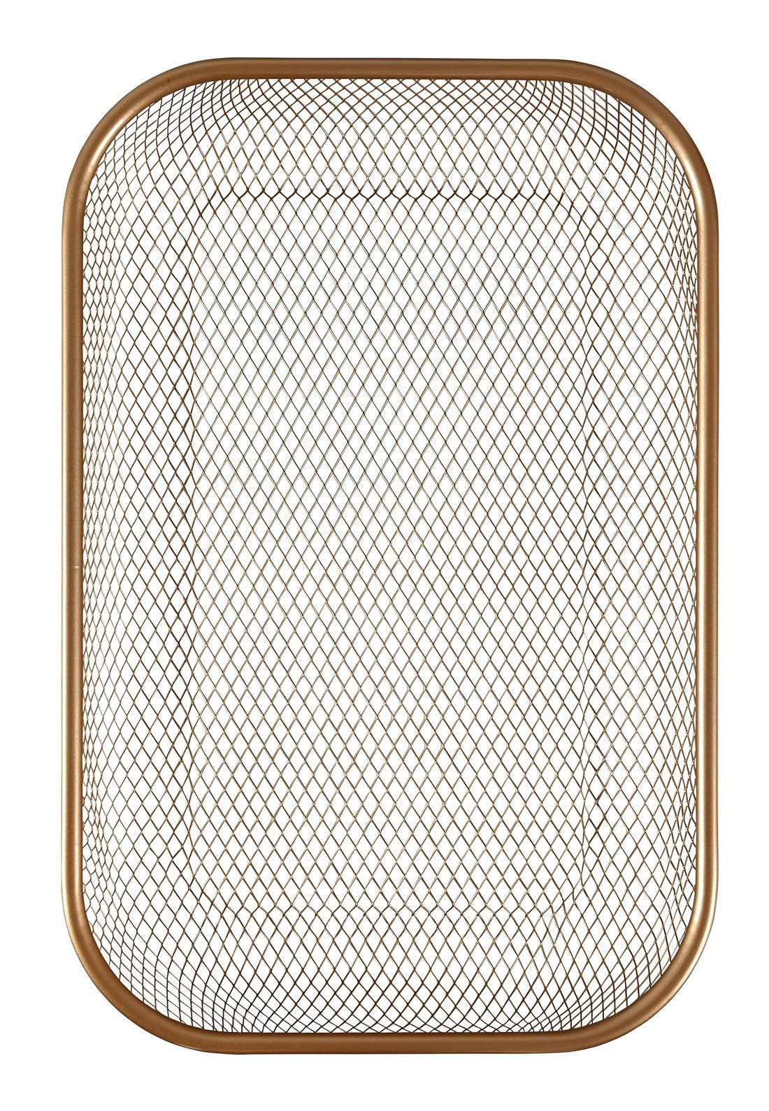 Copper Mesh Rack - Durable multi-use oven-safe tray 41×27 cm perfect for air-frying, straining, and elegantly presenting food at gatherings or family dinners