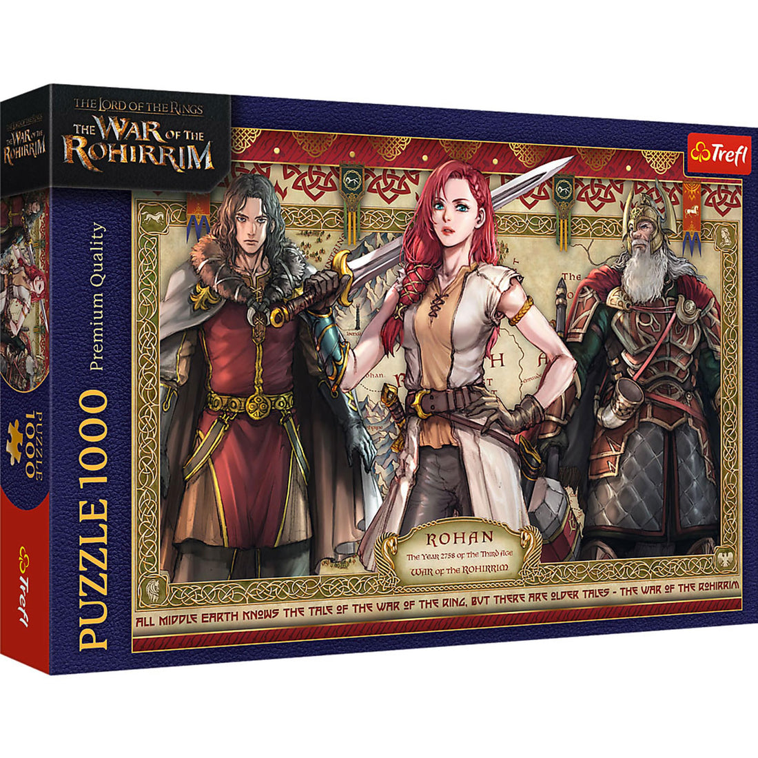 Puzzles - "1000" - The Lord of the Rings: The War of the Rohirrim/Warner The Lord of the Rings_FSC Mix 70%