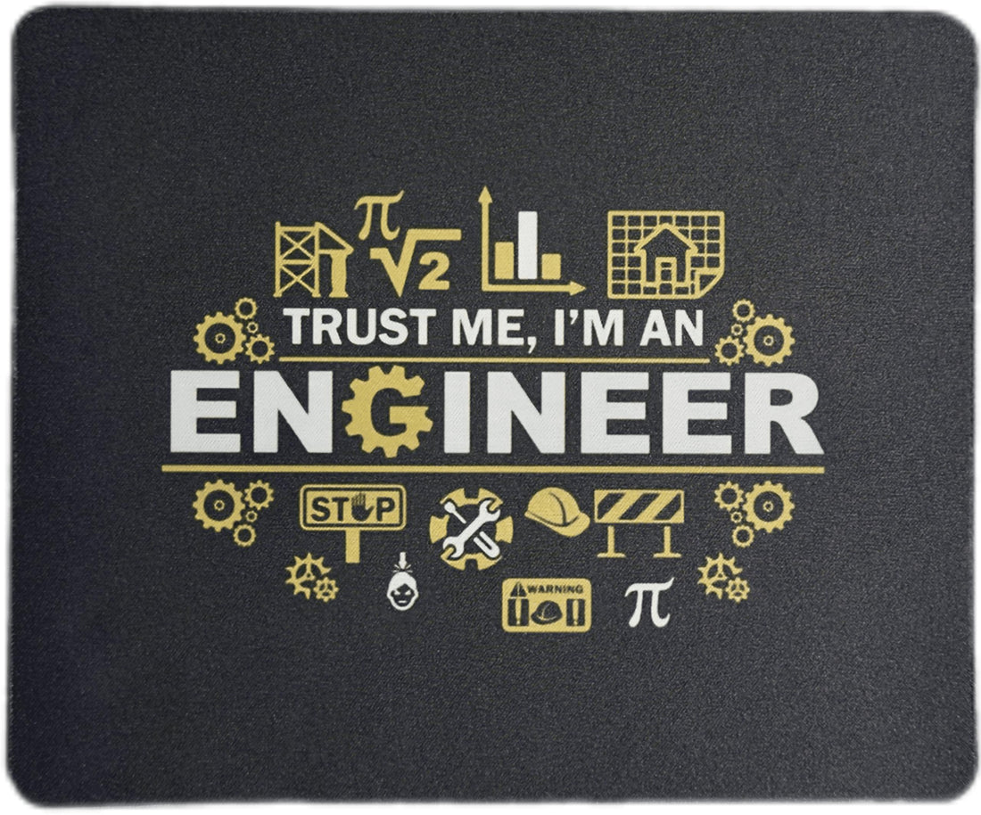 Mouse Pad, Engineer Design with Stylish Surface