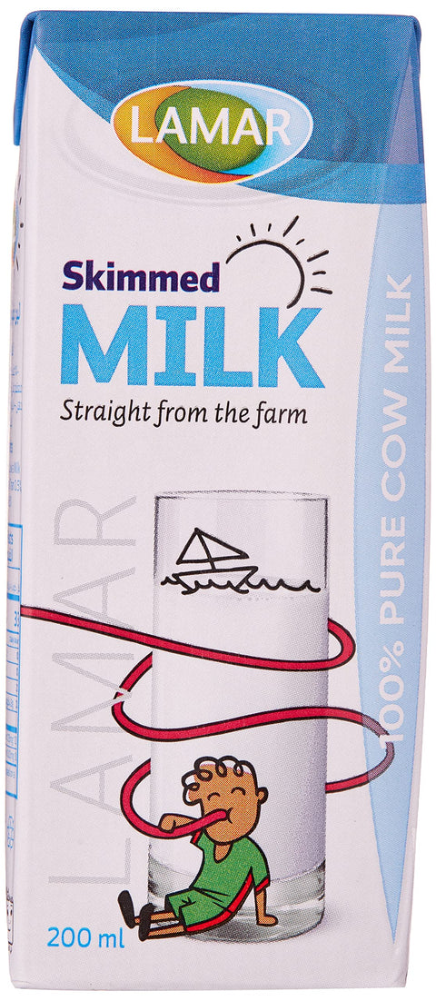 Lamar skimmed milk - 200 ml