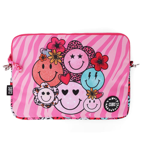 Cubs Pink Smiles Laptop Bag 13 Inch