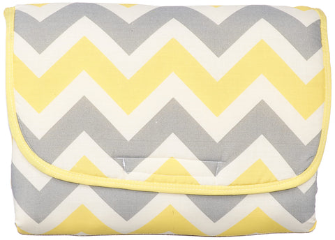 Moro Moro 3 Fiber Diaper Changing Pad For Unisex-Yellow