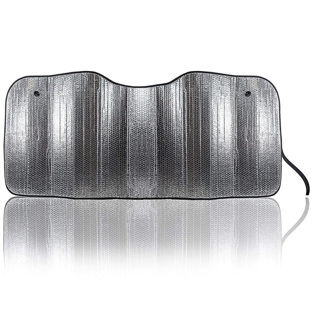 Car Sunshade Solar Reflective Silver Keeps Vehicle Jumbo Sun Shades Block UV Rays Front Car Sunshade Windshield