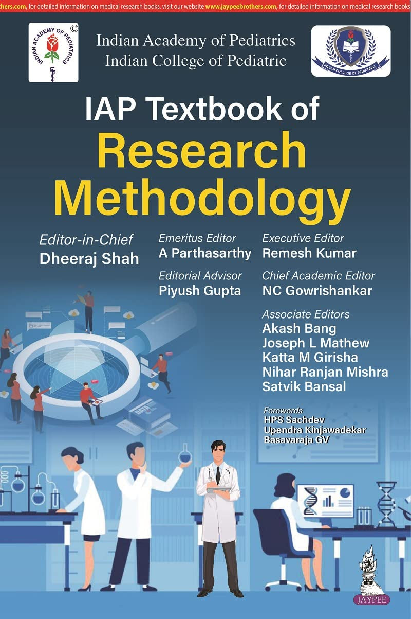 Jaypee Brothers Medical Publishers IAP Textbook on Research and Methodology