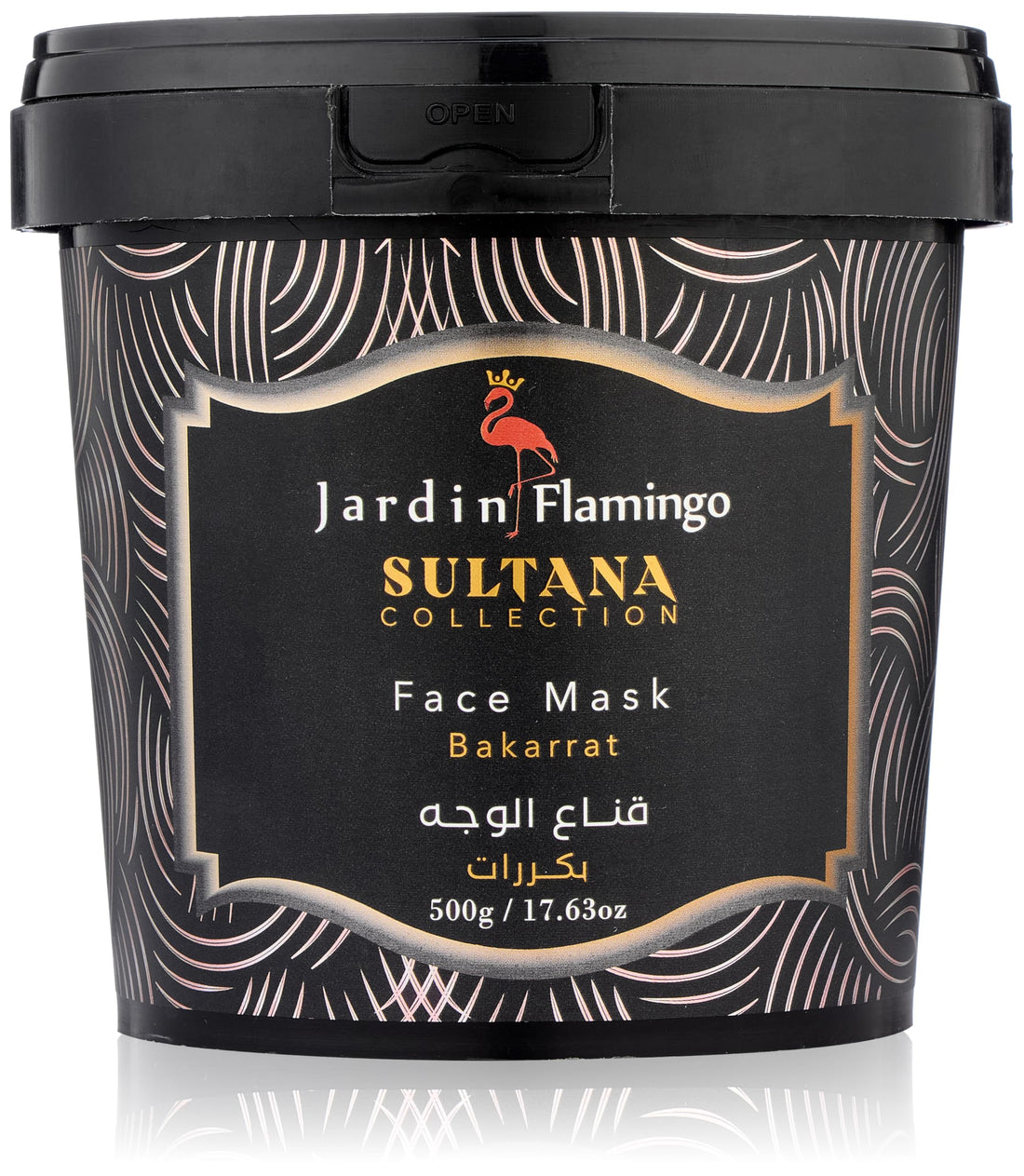 Jardin Flamingo Bakarrat Sultana Face Mask for Hydration and Radiance 500 g