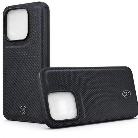 Carbon Fiber Texture Phone Case for Xiaomi 15T / Mi 15T – Slim Shockproof Protective Cover with Raised Camera Protection, Anti-Slip Grip, Precise Cutouts, Lightweight Durable Phone Case (Black)