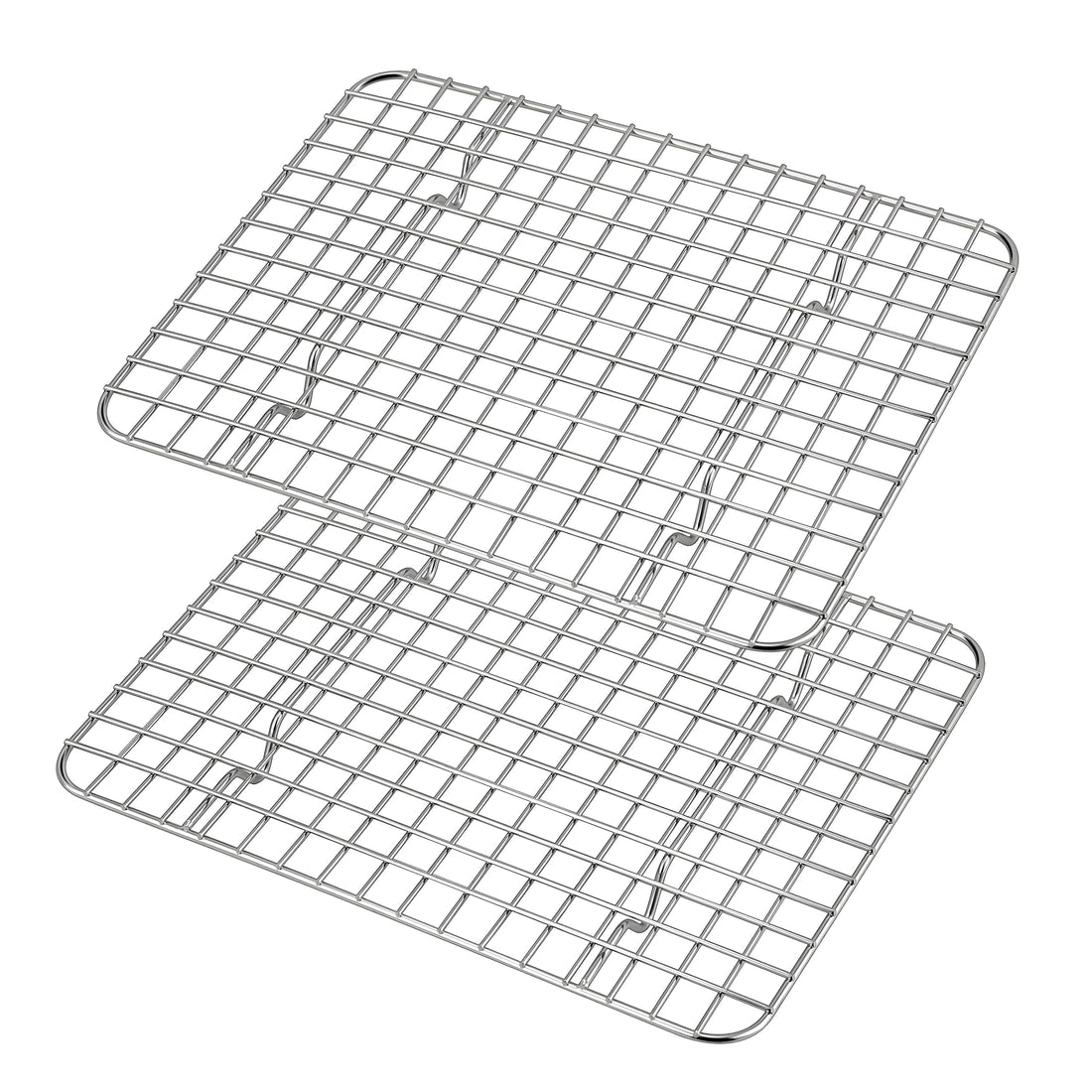 Oven Rack - Compact stainless steel grid for cooling, roasting and baking, designed for even heat circulation, perfectly sized for toaster ovens and dishwasher safe for faster cleanup (piece-2)