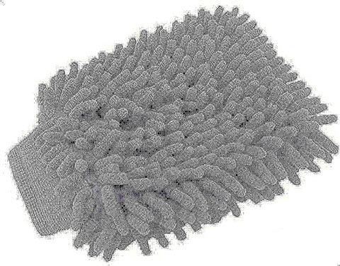 Super mitt microfiber car wash washing cleaning gloves - purple - 2724538167469