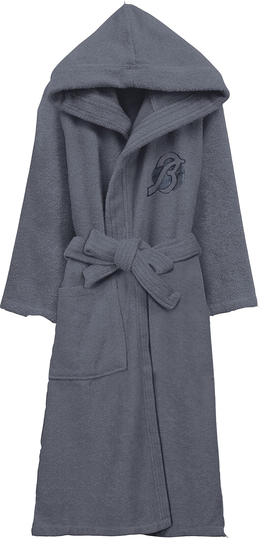 Banotex 100% Cotton Bathrobe (dark gray) XL