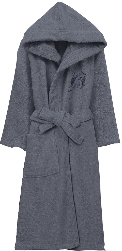 Banotex 100% Cotton Bathrobe (dark gray) XL
