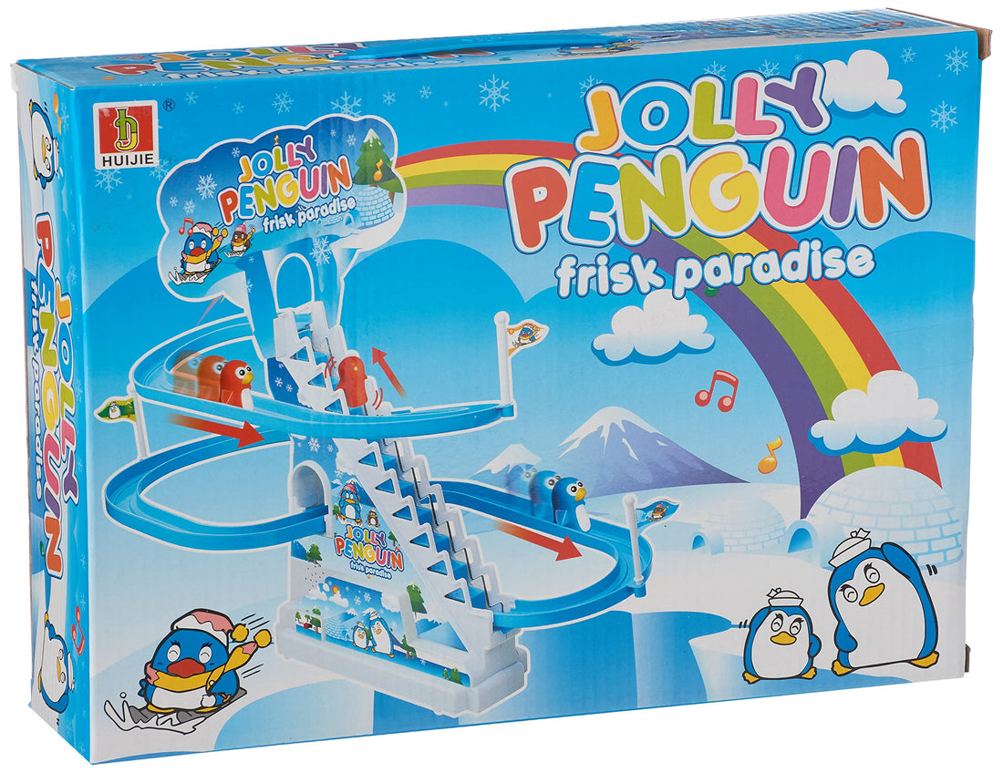 Other Jolly penguin firsk paradise, moving stairs and sliding penguins set