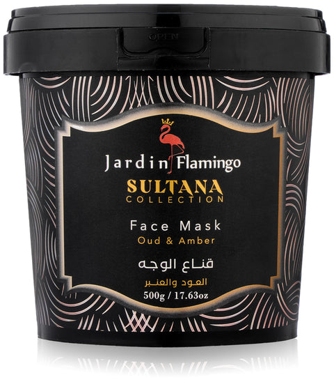 Jardin Flamingo Oud and Amber Face Mask 500 g